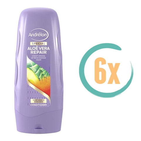 6x Andrelon Aloë Vera Repair Conditioner 300ml -