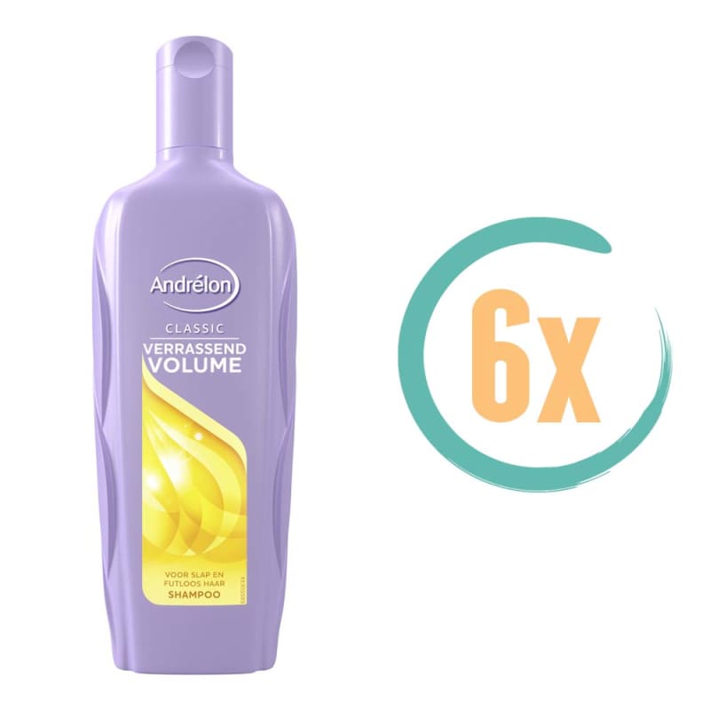 6x Andrelon Verrassend Volume Shampoo 300ml - shampoo