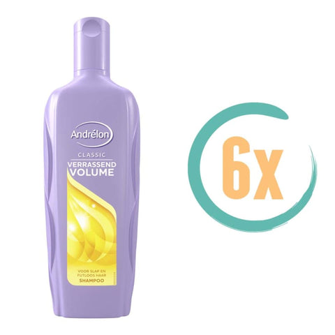 6x Andrelon Verrassend Volume Shampoo 300ml - shampoo