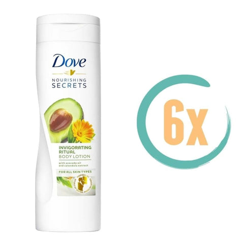 6x Dove Avocado Bodylotion 400ml