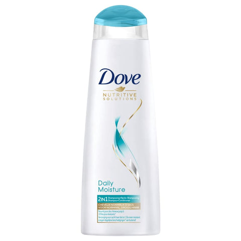 6x Dove Daily Moisture 2in1 Shampoo & Conditioner 250ml - en