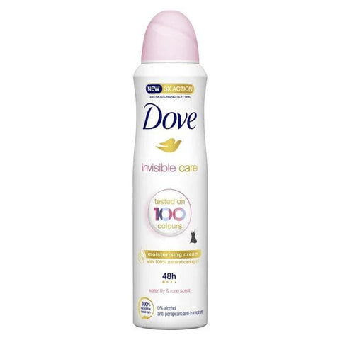 6x Dove Invisible Care Deospray 150ml - Deodorant voor