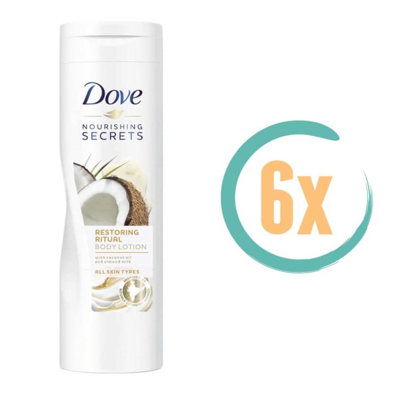 6x Dove Restoring Care Bodylotion 250ml