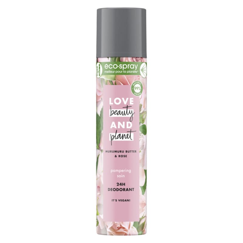 6x Love Beauty and Planet Pampering Deospray 75ml