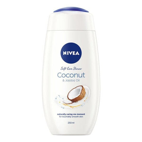6x Nivea Coconut & Jojoba Oil Douchecreme 250ml