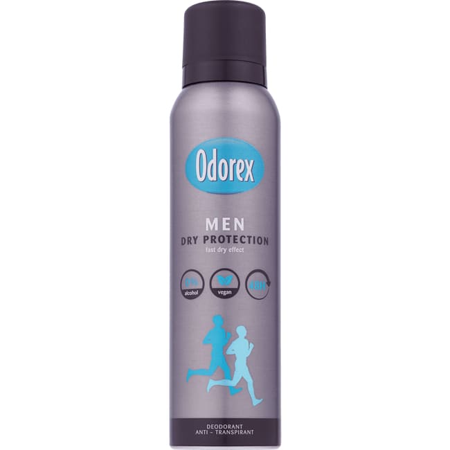 6x Odorex Men Dry Protection Deospray 150ml