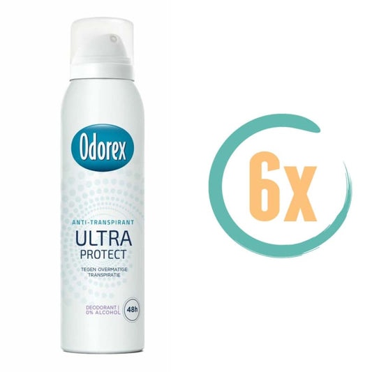 6x Odorex Ultra Protect Deospray 150ml
