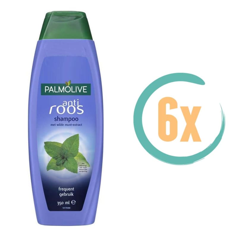 6x Palmolive Anti Roos Shampoo 350ml