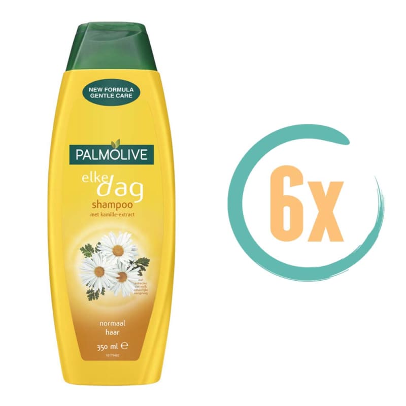 6x Palmolive Elke Dag Shampoo 350ml - voor iedere dag