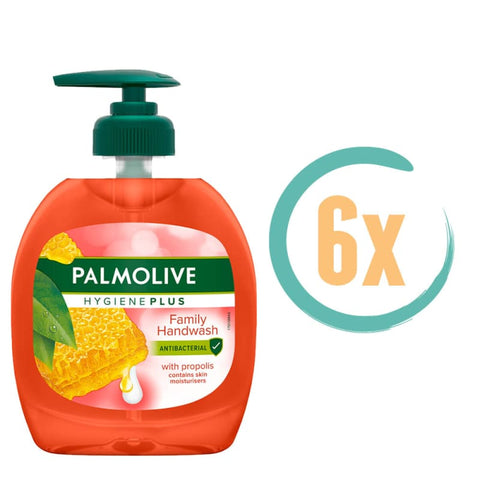 6x Palmolive Hygiëne Plus Family Handzeep 300ml - Vloeibare