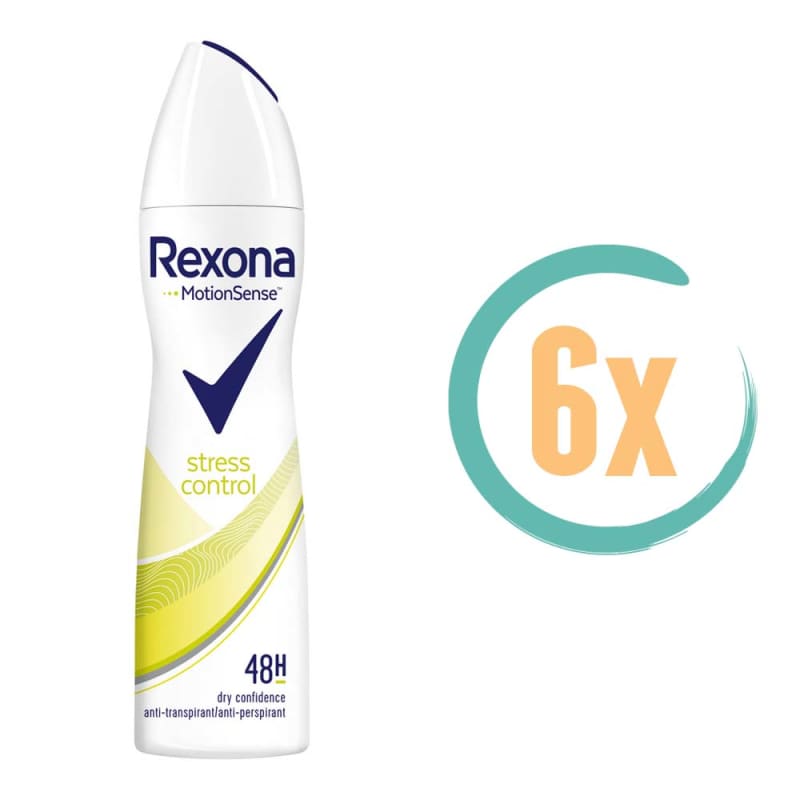 6x Rexona Stress Control Deospray 150ml - Deodorant