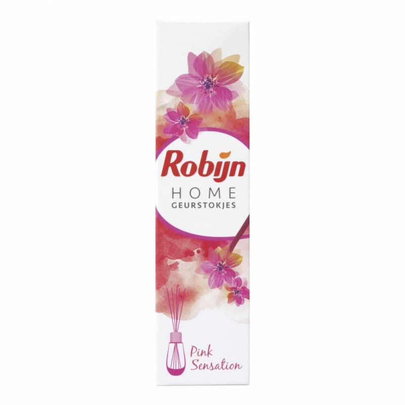 6x Robijn Home Pink Sensation Geurstokjes 45ml