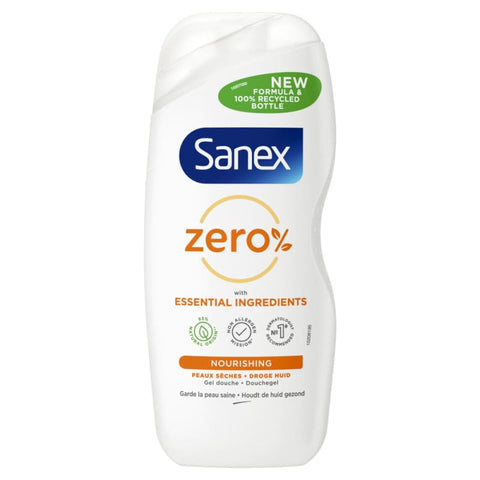 6x Sanex Zero Droge Huid Douchegel 250ml