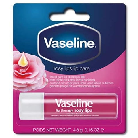 6x Vaseline Lipcare Rosy Lips Stick 4.8gr - Lippenbalsem