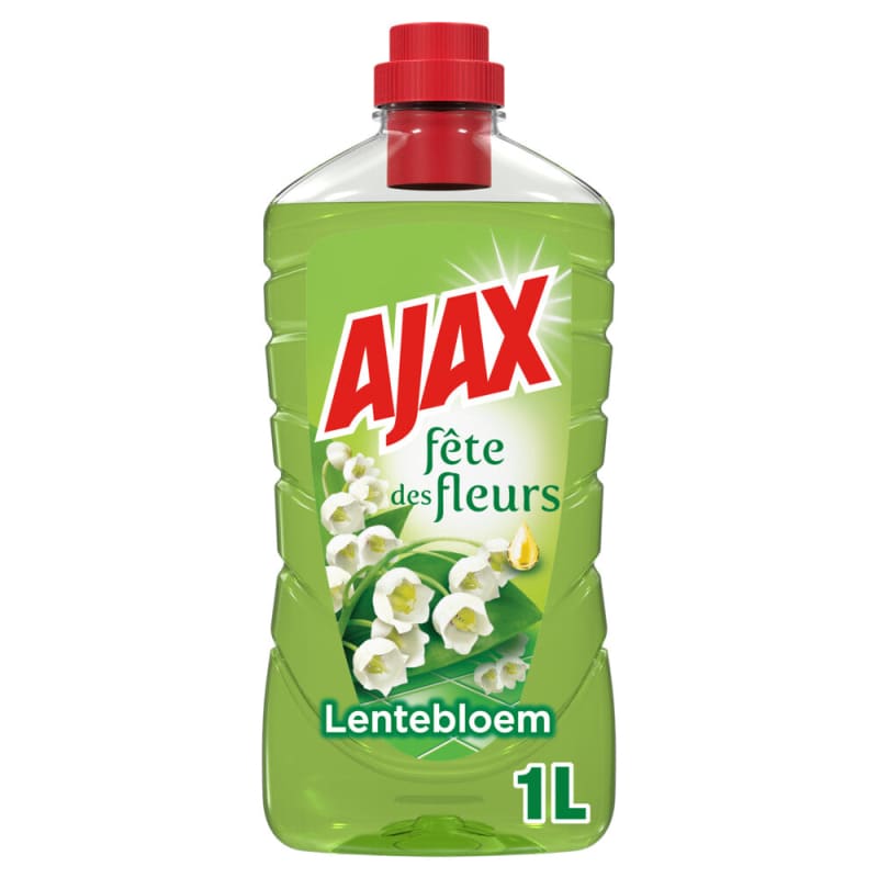 8x Ajax Allesreiniger Lentebloem 1 Liter