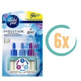 6x Ambi Pur 3Volution Navulling Lenor Spring 20ml