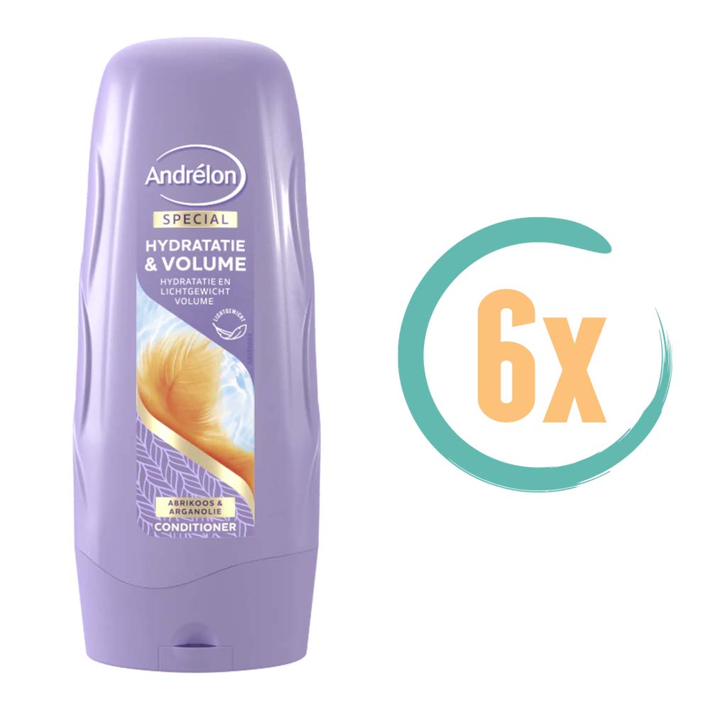 6x Andrelon Hydratatie & Volume Conditioner 300ml