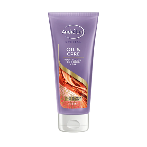 6x Andrelon Oil & Care Haarmasker 180ml