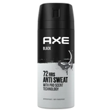 6x Axe Black 72H Deospray 150ml