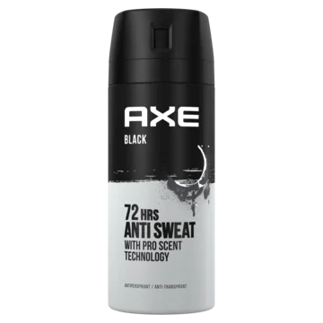 6x Axe Black 72H Deospray 150ml