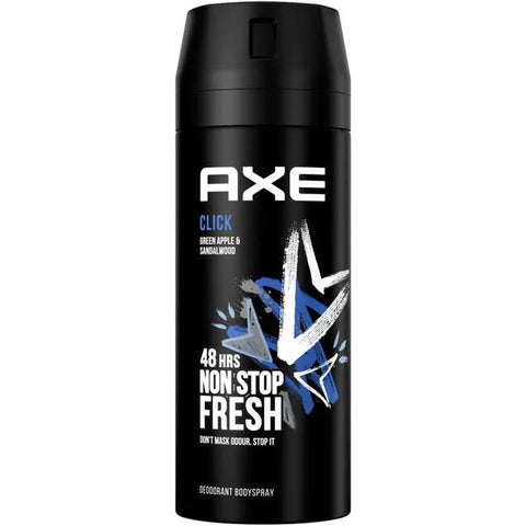 6x Axe Click Deospray 150ml