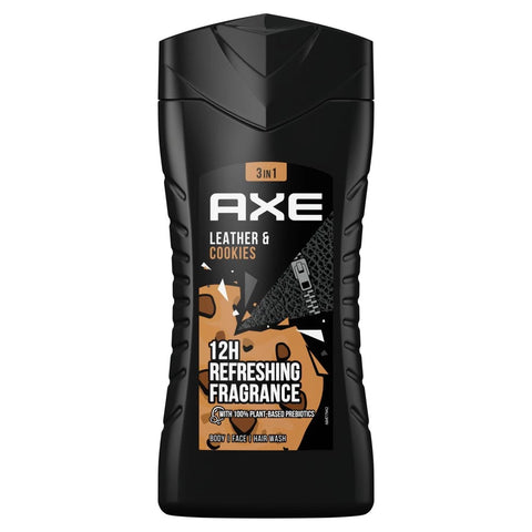 6x Axe Leather & Cookies 3in1 Douchegel 250ml