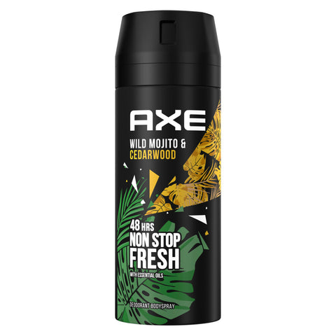 6x Axe Wild Mojito & Cedarwood Deospray 150ml