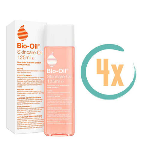 4x Bio Oil 125ml