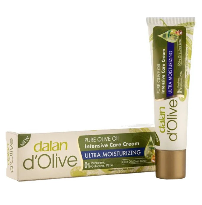 12x Mini Dalan d'Olive Intensive Care Cream 20ml, VoordeligInslaan.nl