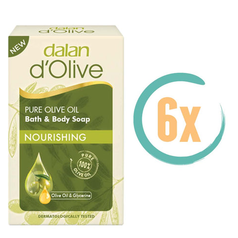 6x Dalan d'Olive Zeepstuk 200gr