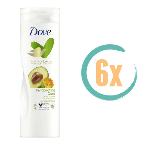 6x Dove Avocado Bodylotion 400ml