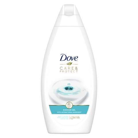 12x Dove Care & Protect Douchegel 500ml