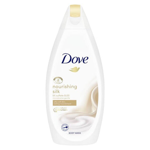6x Dove Nourishing Silk Douchegel 500ml
