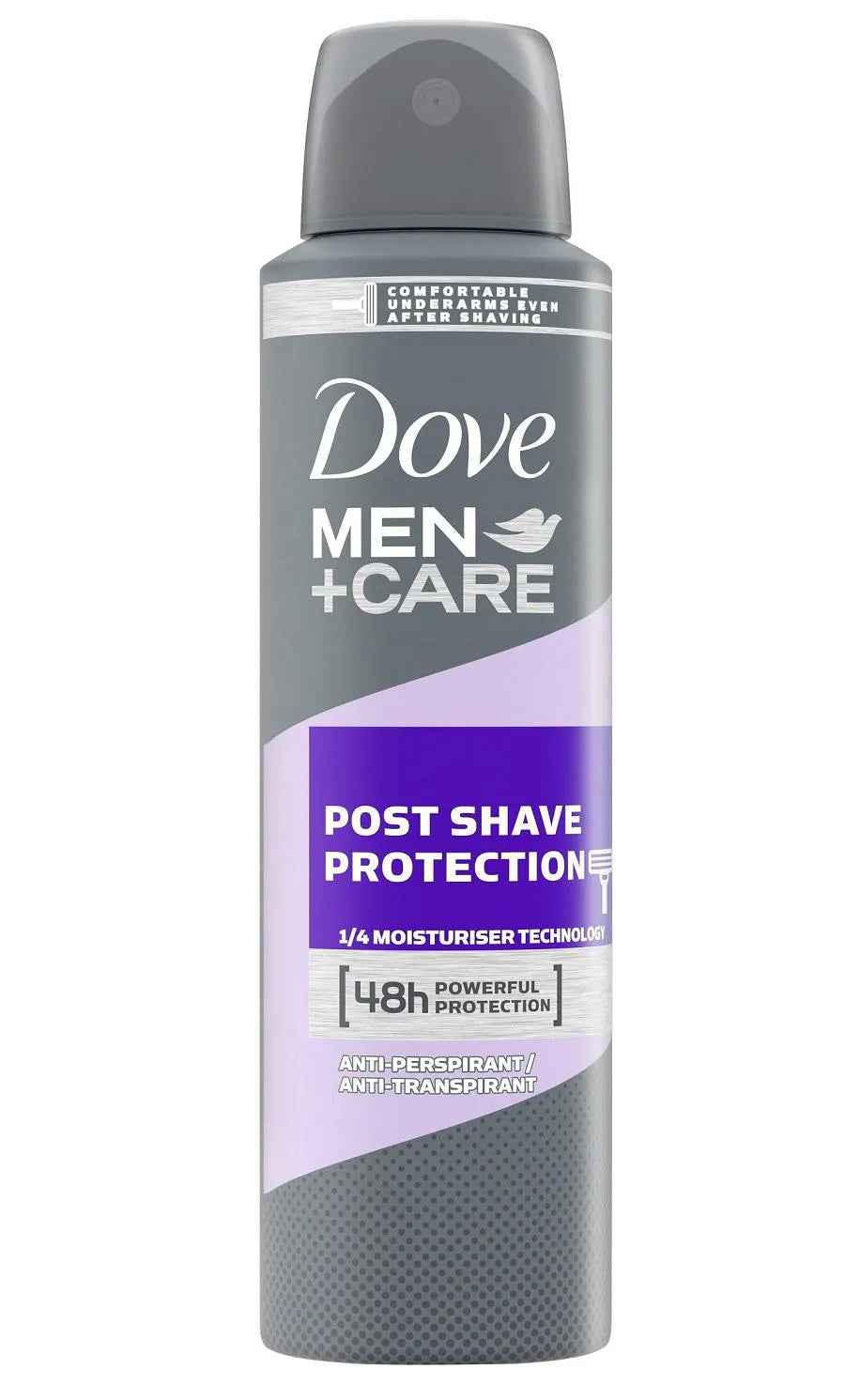 6x Dove Post Shave Protection Deospray 150ml