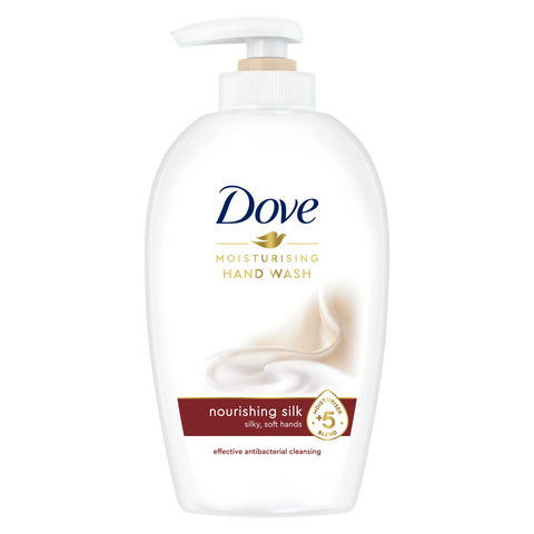6x Dove Silk Handzeep Pompje 250ml