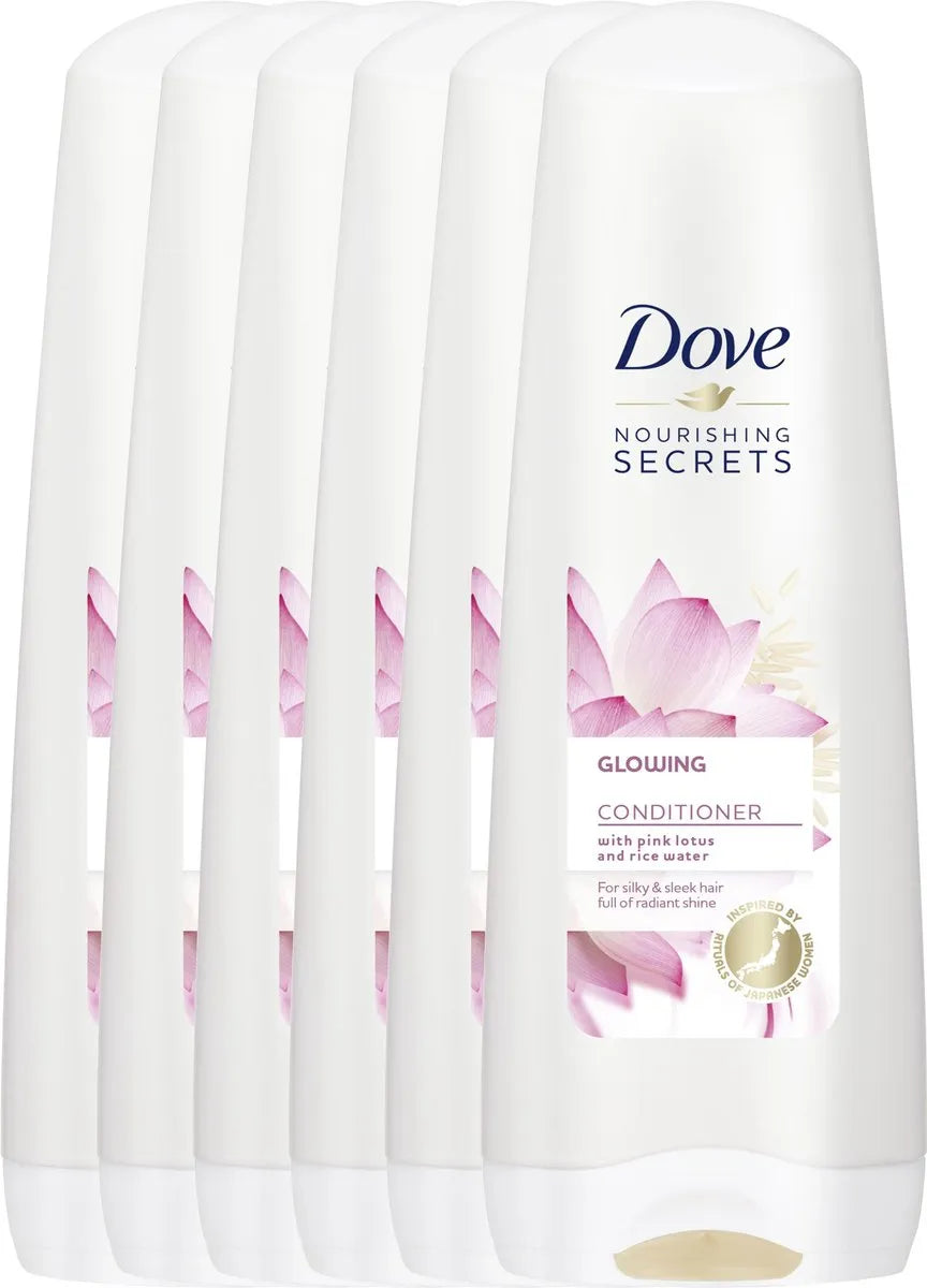6x Dove Glowing Conditioner 200ml