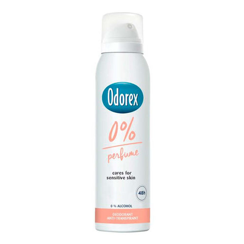 6x Odorex 0% Perfume Deospray 150ml