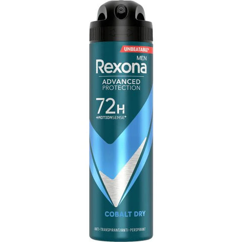 6x Rexona Cobalt Dry 72H Deospray 150ml