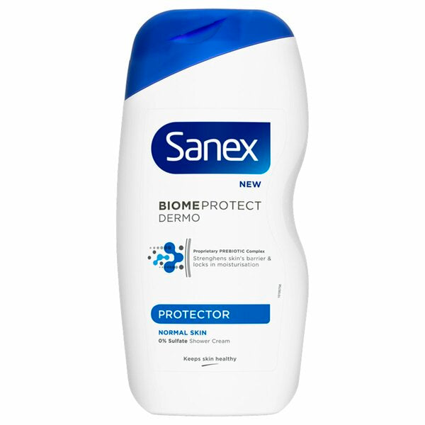 6x Sanex Dermo Protector Biome Douchegel 500ml, VoordeligInslaan.nl
