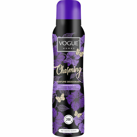 6x Vogue Charming Deospray 150ml