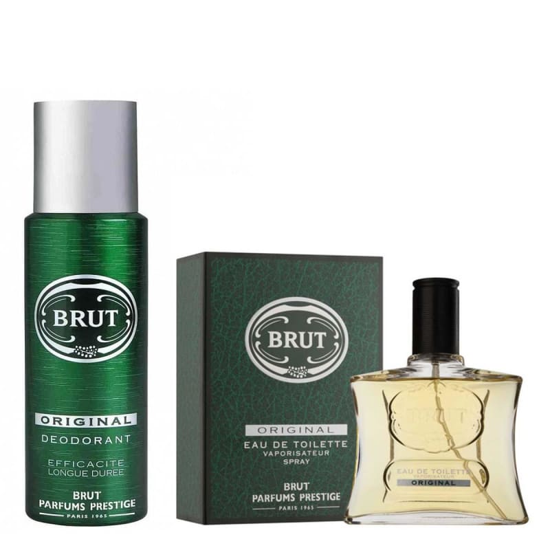 Brut Deospray & EDT Voordeelpakket - Parfum