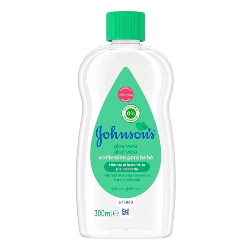 Johnson Olie met Aloë Vera 300ml - Huidolie